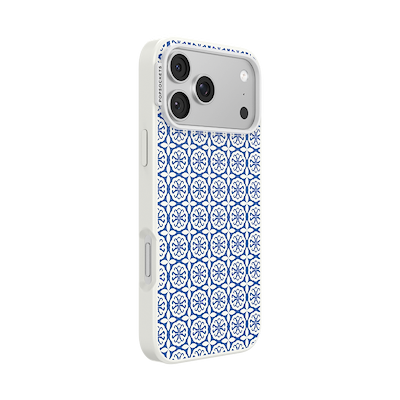 Secondary image for hover Navy Mosaic &mdash; iPhone 17 Pro Max MagSafe Case