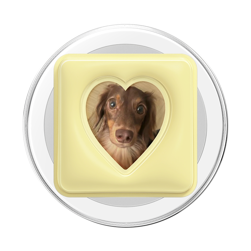 Yellow Photo Frame &mdash;  MagSafe PopGrip image number 1