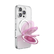 Translucent Baby Pink &mdash; MagSafe Kick-Out Grip & Stand image number 11