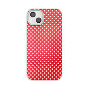 Cherry Red Polka Dot &mdash; iPhone 15 Plus MagSafe Case image number 1