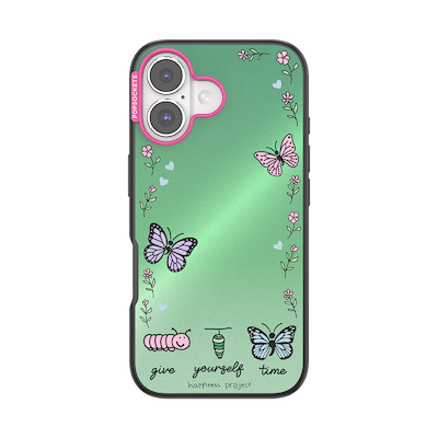 Mirror Give Yourself Time &mdash; iPhone 16 MagSafe Case