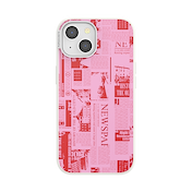 Hot off the Press Pink &mdash; iPhone 15 MagSafe Case image number 1