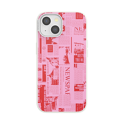 Hot off the Press Pink &mdash; iPhone 15 MagSafe Case