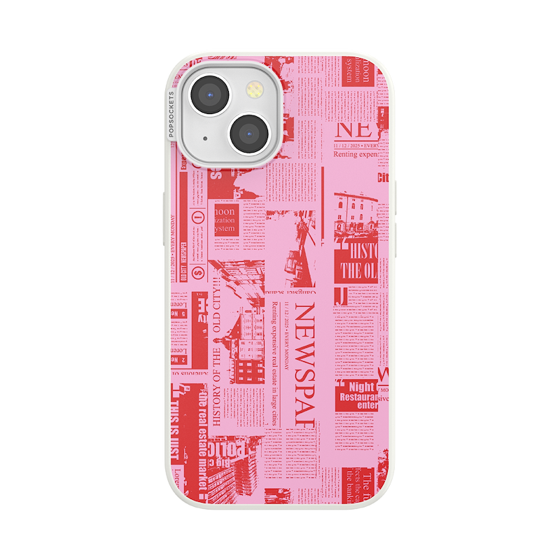 Hot off the Press Pink &mdash; iPhone 15 MagSafe Case image number 0