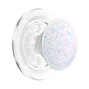 Iridescent Confetti White &mdash; MagSafe PopGrip image number 1