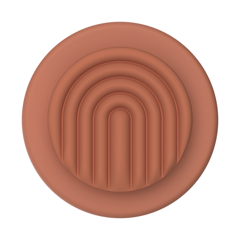 PopOut Terracotta Curves — MagSafe PopGrip image number 1