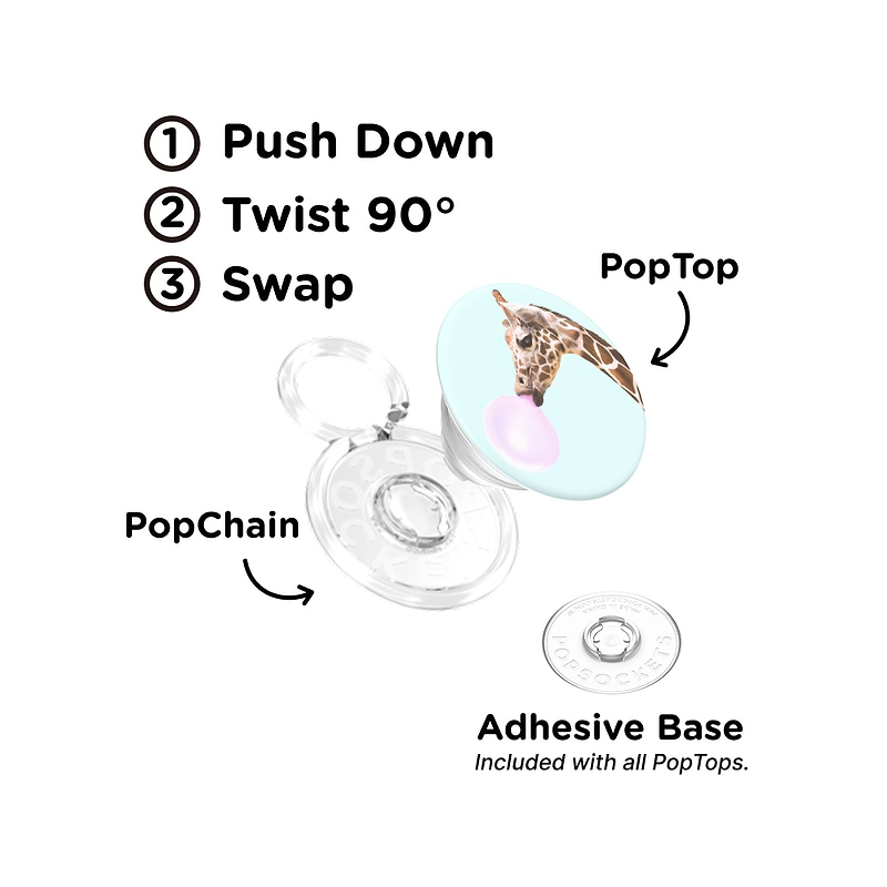 Bubblegum Giraffe &mdash; PopTop image number 1