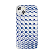 Navy Mosaic &mdash; iPhone 14 Plus MagSafe Case image number 1