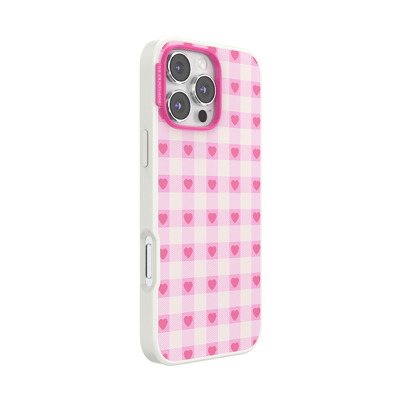 Blush Gingham &mdash; iPhone 16 Pro Max MagSafe Case image number 1