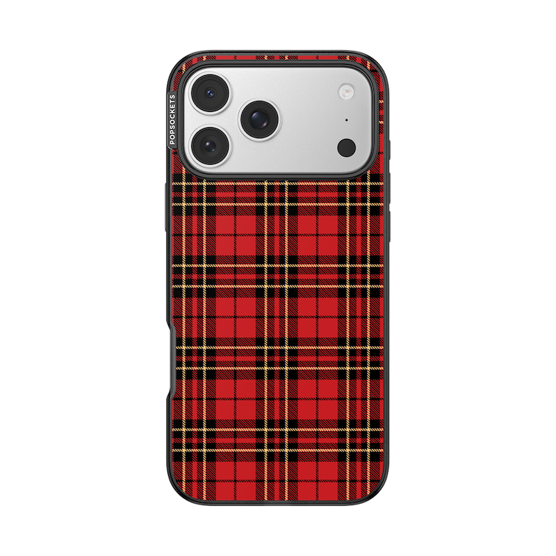 Tartan Red &mdash; iPhone 18 Pro Max MagSafe Case image number 0