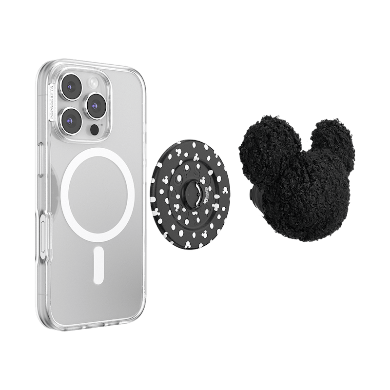 Plush Mickey Black &mdash; MagSafe PopGrip image number 5