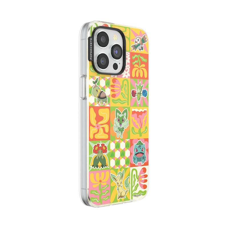 Grass Type Mod Quilt &mdash; iPhone 15 Pro Max MagSafe Case image number 1