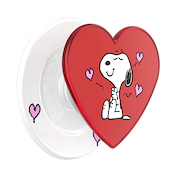 Snoopy's Big Heart &mdash; MagSafe PopGrip image number 1
