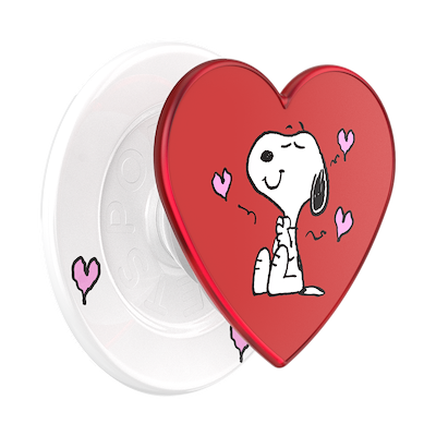 Snoopy's Big Heart &mdash; MagSafe PopGrip