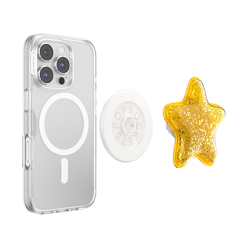 Tidepool Squishy Star Gold &mdash; MagSafe PopGrip image number 5