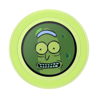 Secondary image for hover Enamel Pickle Rick — MagSafe PopGrip