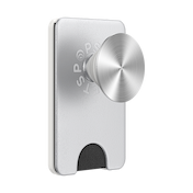 Silver Radial &mdash; MagSafe Kick-Out PopWallet+ & Stand image number 1