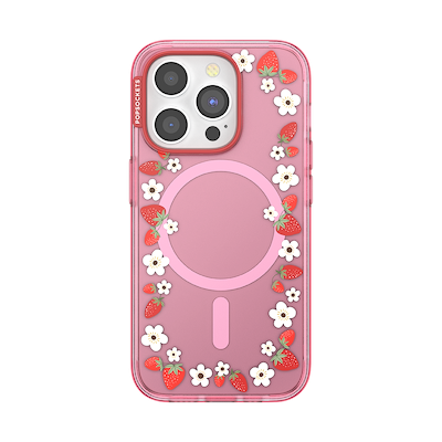 Strawberry Frame &mdash; iPhone 15 Pro MagSafe Case