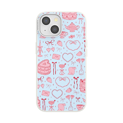 Valentine Doodle &mdash; iPhone 15 MagSafe Case