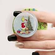 Tidepool Grinch Snow Globe &mdash; MagSafe PopGrip image number 3