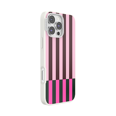 Secondary image for hover Pop of Pink Stripe &mdash; iPhone 16 Pro Max MagSafe Case