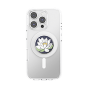 Enamel Water Lily Midnight &mdash; MagSafe PopGrip image number 5