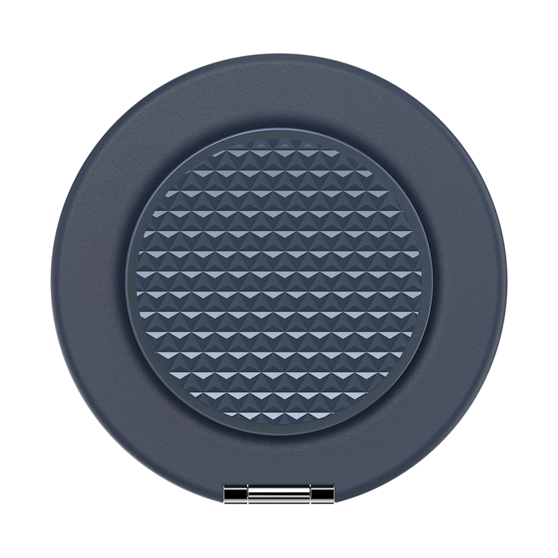 Aluminum Knurl Navy &mdash; MagSafe Kick-Out Grip & Stand image number 2