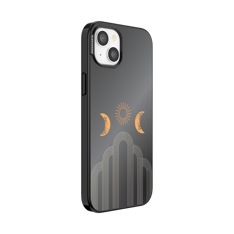 Mirror Setting Sun & Moon  — iPhone 15 Plus MagSafe Case image number 1
