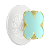 Enamel Clover Mint &mdash; MagSafe PopGrip image number 1