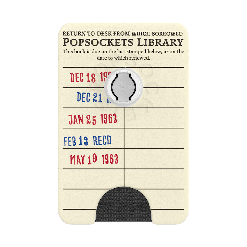PopSockets Library Card &mdash; MagSafe PopWallet+ image number 3