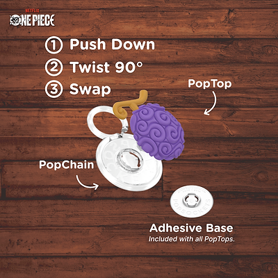 Secondary image for hover PopOut Gum Gum Fruit &mdash; PopTop