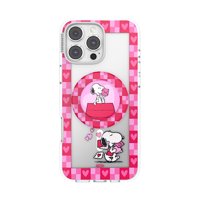 Snoopy's Love Notes &mdash; iPhone 16 Pro Max MagSafe Case