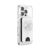 White &mdash; MagSafe Kick-Out PopWallet+ & Stand image number 9