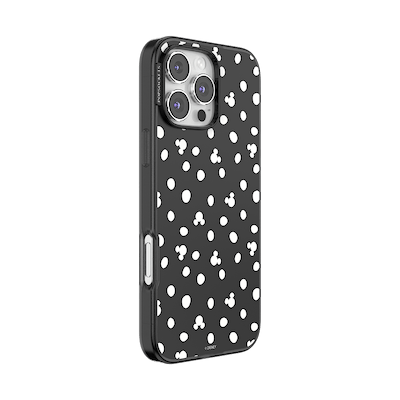 Secondary image for hover Translucent Black Mickey Polka Dot &mdash; iPhone 16 Pro Max MagSafe Case