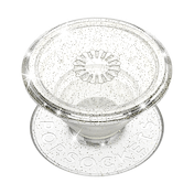 Clear Glitter Silver &mdash; Adhesive PopGrip image number 1