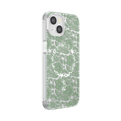 Secondary image for hover Lace Eucalyptus&nbsp; &mdash; iPhone 14 MagSafe Case