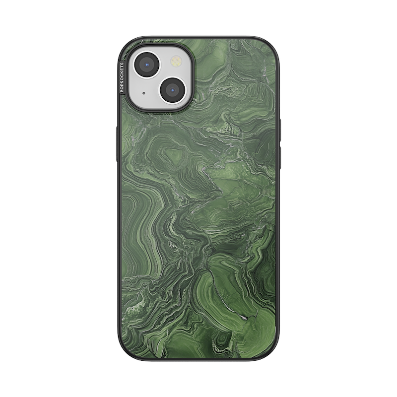 Olive Malachite &mdash; iPhone 15 Plus MagSafe Case image number 0