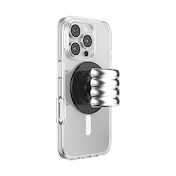 Enamel Puffy Stack Silver &mdash;  MagSafe PopGrip image number 10