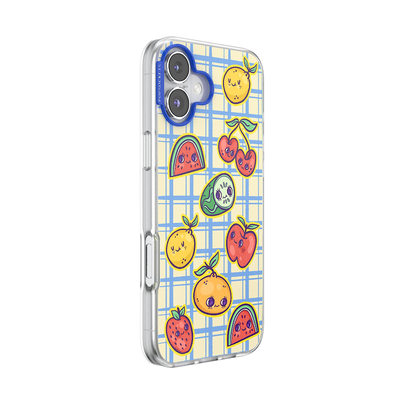 Fruity Plaid &mdash; iPhone 16 Plus MagSafe Case image number 1