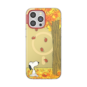 Snoopy in Fall &mdash; iPhone 14 Pro Max MagSafe Case image number 4