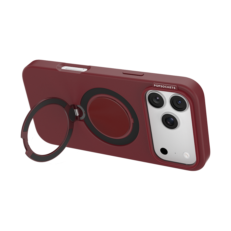 Burgundy &mdash; iPhone 17 Pro Max Low-Pro MagSafe Case image number 9