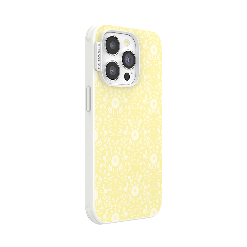 Lemon Lace &mdash; iPhone 14 Pro MagSafe Case image number 1