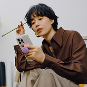 Aluminum Sugar Plum Speckle &mdash; MagSafe PopGrip image number 4