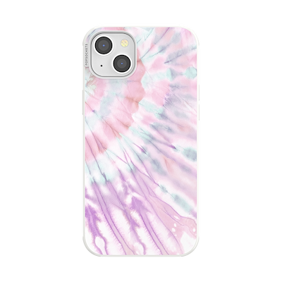 Coastal Tie-Dye Purple &mdash; iPhone 14 Plus MagSafe Case
