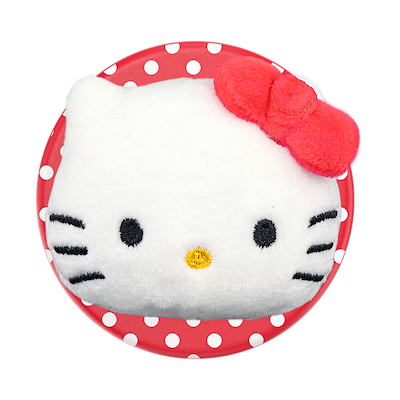 Secondary image for hover Plush Hello Kitty &mdash;  MagSafe PopGrip