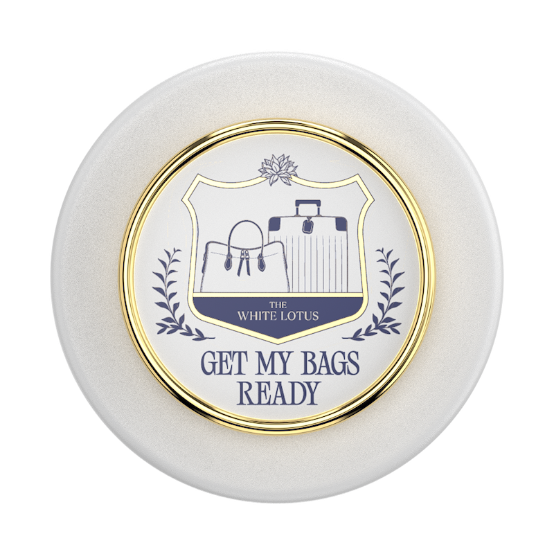 Enamel Get My Bags — MagSafe PopGrip image number 1