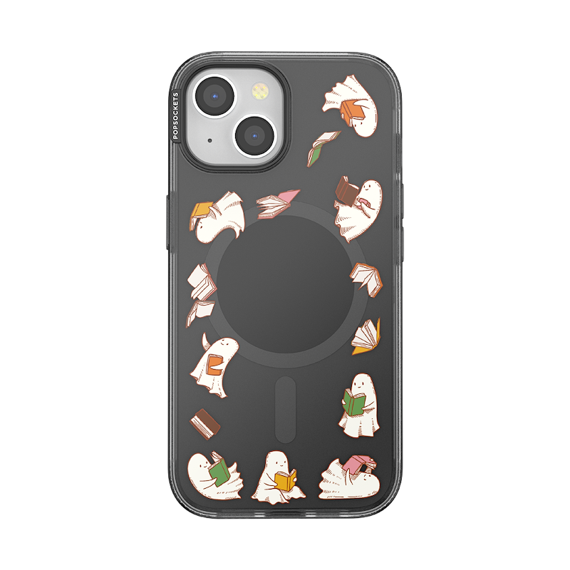 Spooky Book Club Smoke&nbsp; &mdash; iPhone 15 MagSafe Case image number 0