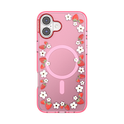 Strawberry Frame &mdash; iPhone 16 Plus MagSafe Case image number 1