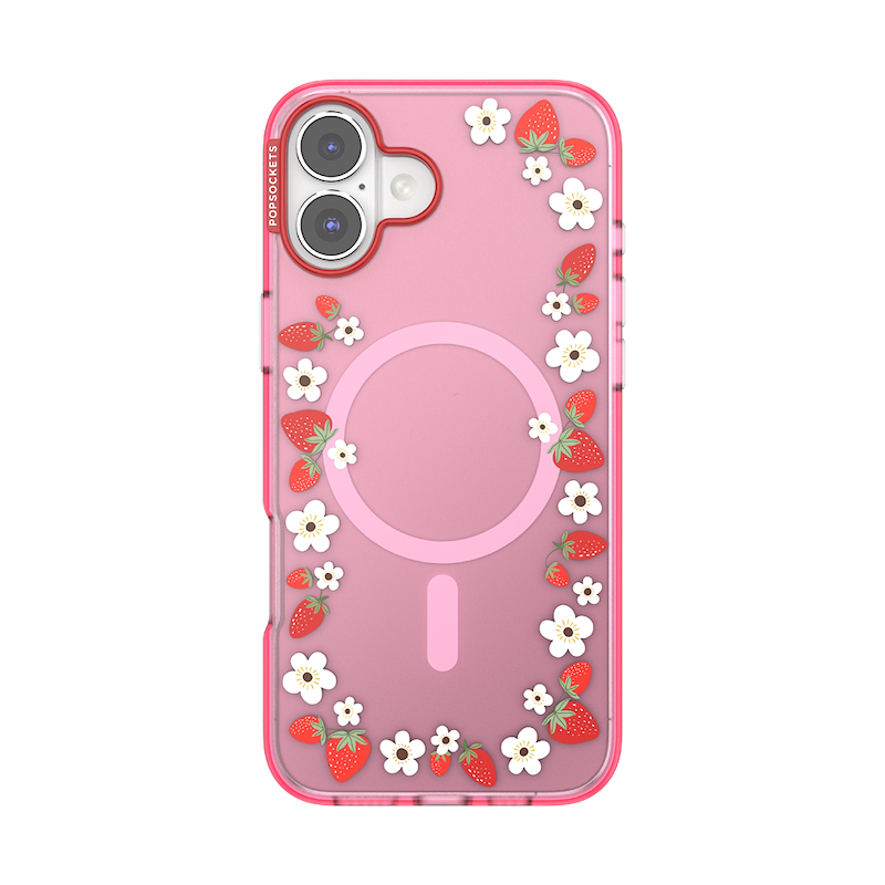 Strawberry Frame &mdash; iPhone 16 Plus MagSafe Case image number 0