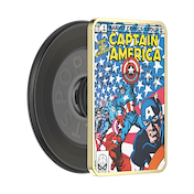 Enamel Captain America Comic Book &mdash; MagSafe PopGrip image number 1